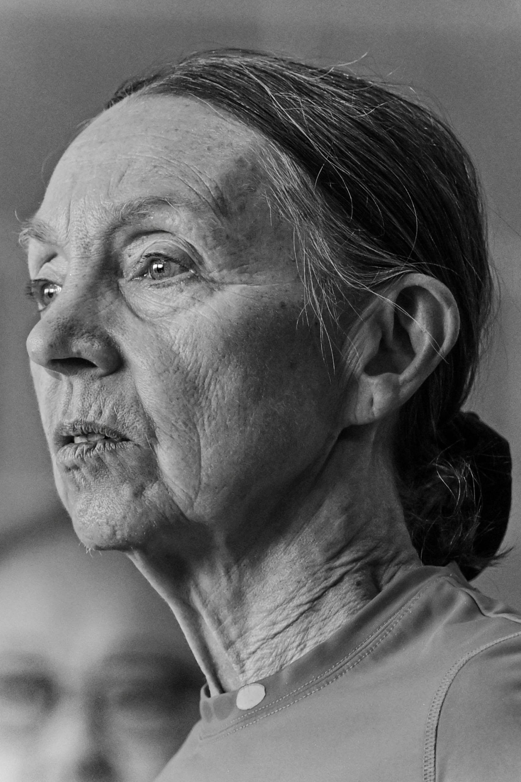 Black and white headshot of Terri Erdem
